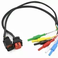 6pin Ampseal 16 Red Breakout Lead